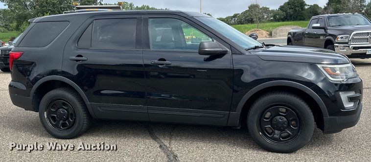 image for item EB2859 2016 Ford Explorer Police Interceptor SUV