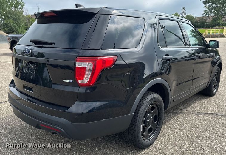 image for item EB2859 2016 Ford Explorer Police Interceptor SUV