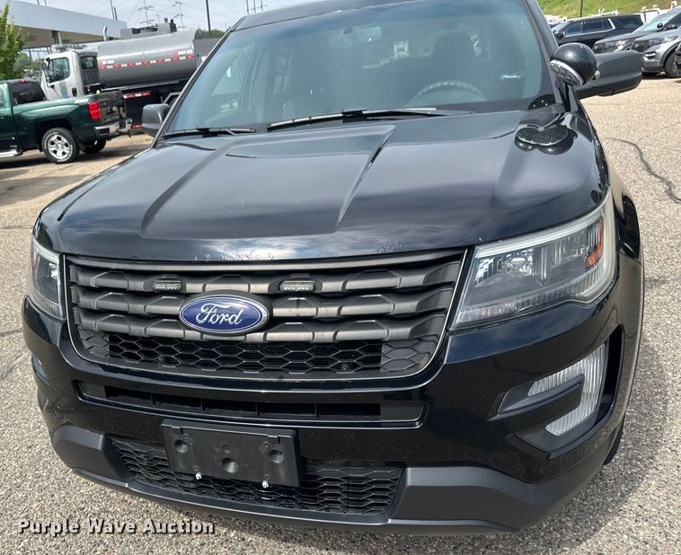 image for item EB2859 2016 Ford Explorer Police Interceptor SUV