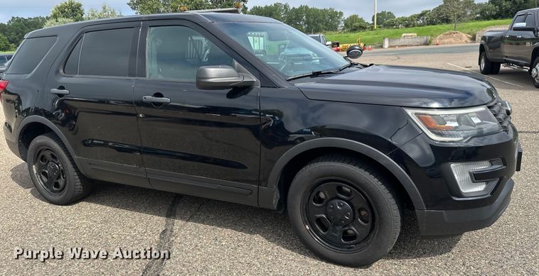 image for item EB2859 2016 Ford Explorer Police Interceptor SUV