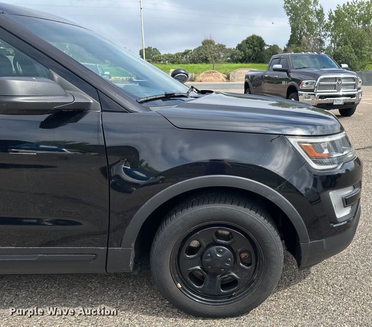 image for item EB2859 2016 Ford Explorer Police Interceptor SUV