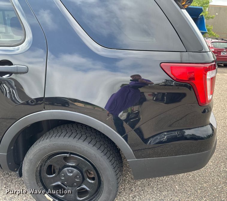 image for item EB2859 2016 Ford Explorer Police Interceptor SUV