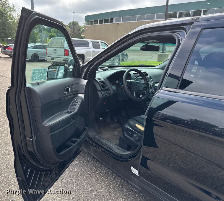 image for item EB2859 2016 Ford Explorer Police Interceptor SUV