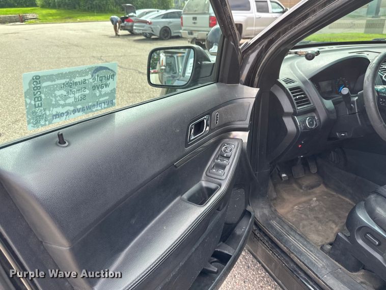 image for item EB2859 2016 Ford Explorer Police Interceptor SUV