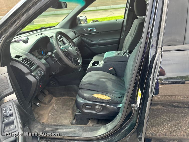 image for item EB2859 2016 Ford Explorer Police Interceptor SUV