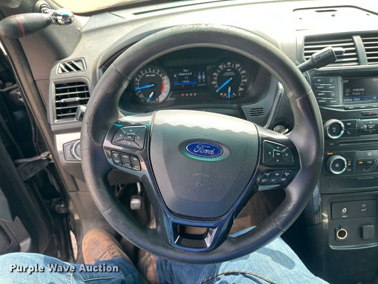 image for item EB2859 2016 Ford Explorer Police Interceptor SUV