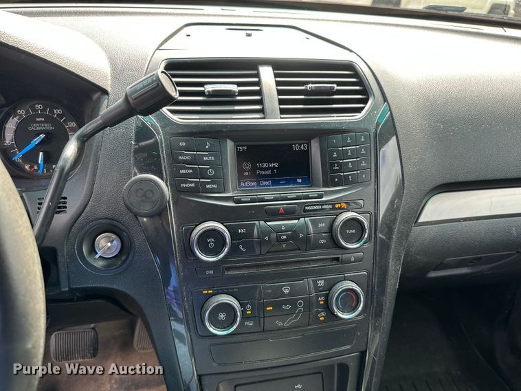 image for item EB2859 2016 Ford Explorer Police Interceptor SUV