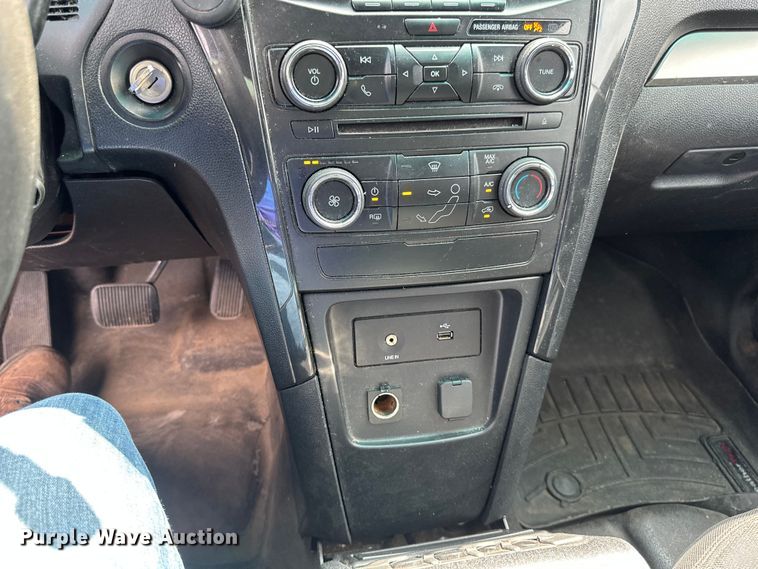 image for item EB2859 2016 Ford Explorer Police Interceptor SUV