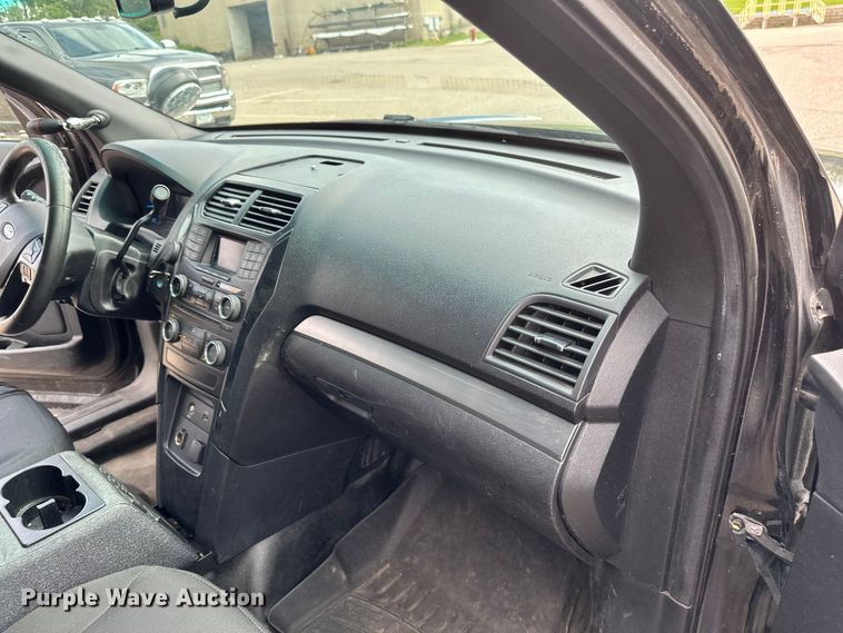 image for item EB2859 2016 Ford Explorer Police Interceptor SUV