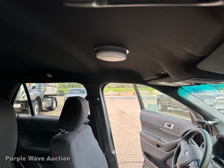 image for item EB2859 2016 Ford Explorer Police Interceptor SUV