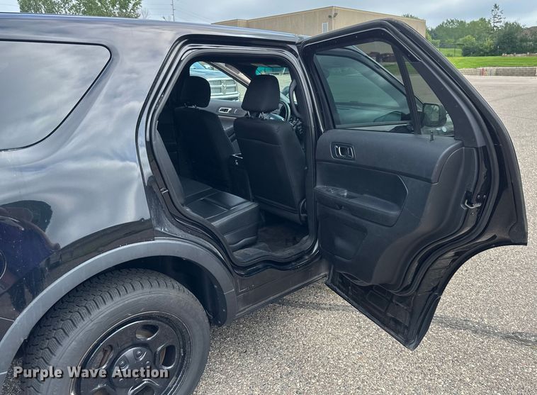 image for item EB2859 2016 Ford Explorer Police Interceptor SUV
