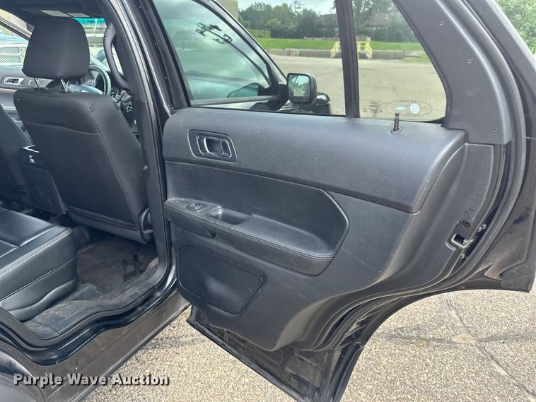 image for item EB2859 2016 Ford Explorer Police Interceptor SUV