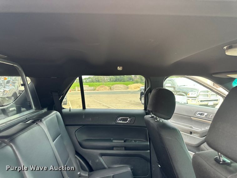 image for item EB2859 2016 Ford Explorer Police Interceptor SUV