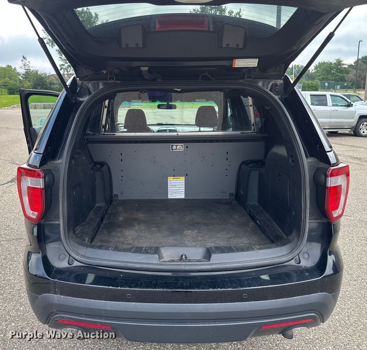 image for item EB2859 2016 Ford Explorer Police Interceptor SUV