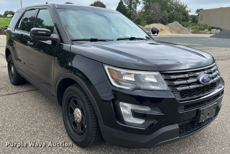 image for item EB2860 2017 Ford Explorer Police Interceptor SUV