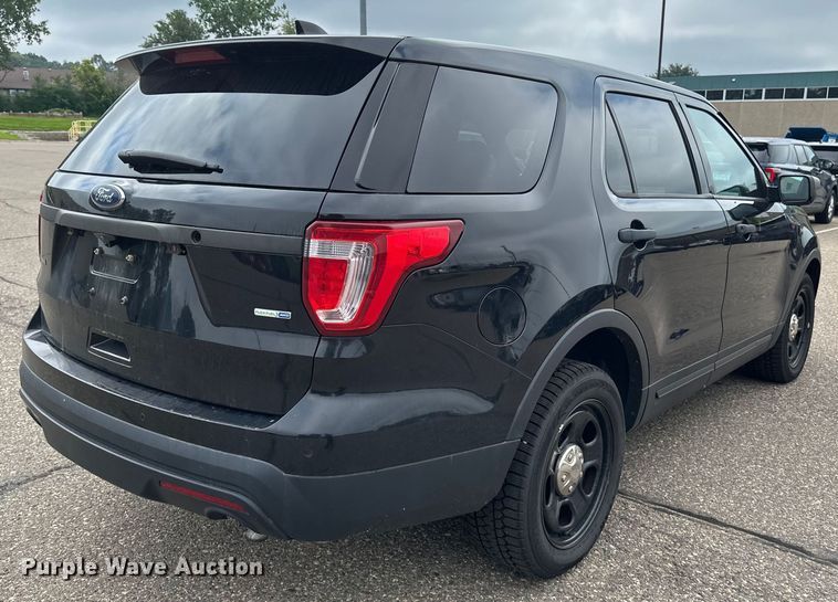 image for item EB2860 2017 Ford Explorer Police Interceptor SUV