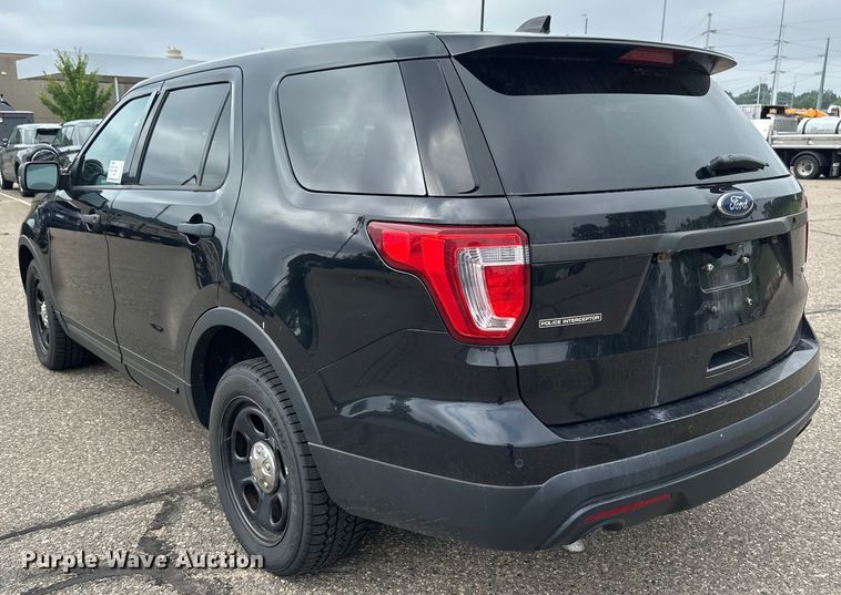 image for item EB2860 2017 Ford Explorer Police Interceptor SUV