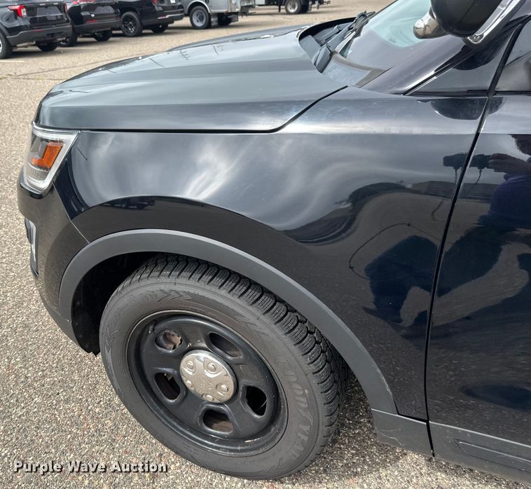 image for item EB2860 2017 Ford Explorer Police Interceptor SUV