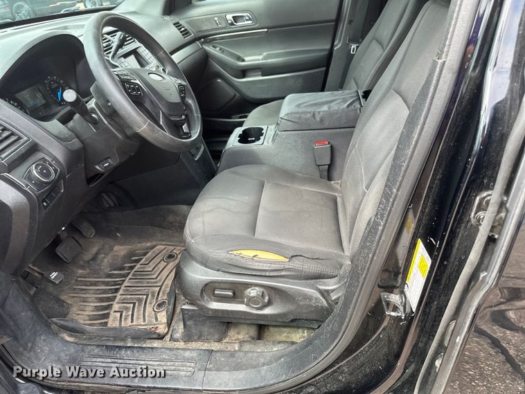image for item EB2860 2017 Ford Explorer Police Interceptor SUV