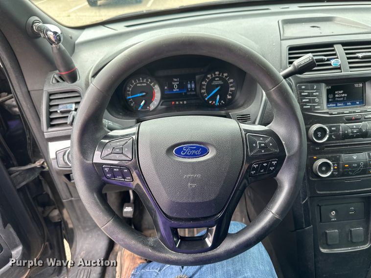 image for item EB2860 2017 Ford Explorer Police Interceptor SUV
