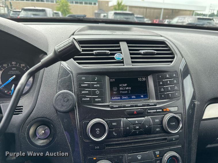 image for item EB2860 2017 Ford Explorer Police Interceptor SUV