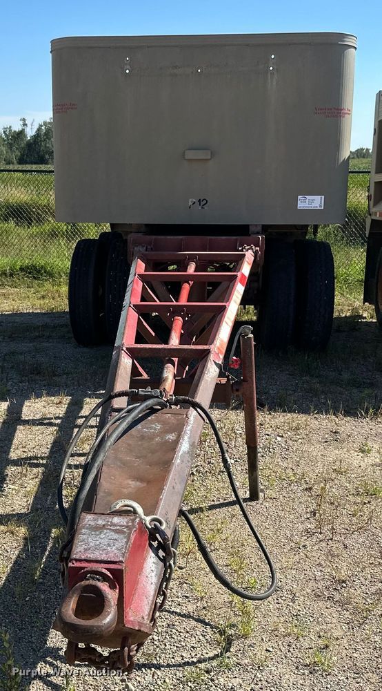 image for item EB2906 1994 Clement end dump pup trailer