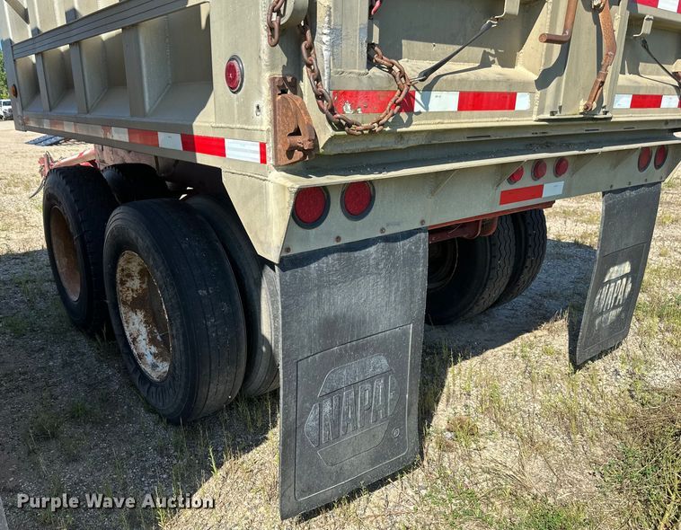image for item EB2906 1994 Clement end dump pup trailer