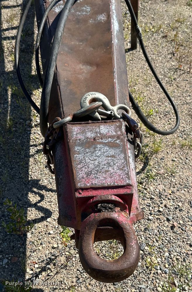 image for item EB2906 1994 Clement end dump pup trailer