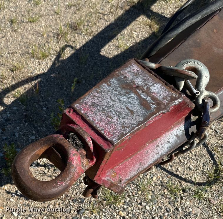 image for item EB2906 1994 Clement end dump pup trailer