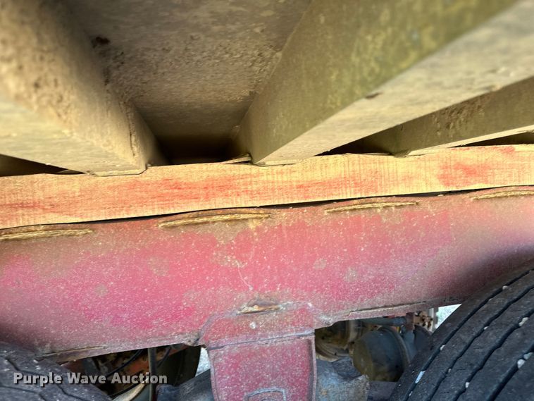 image for item EB2906 1994 Clement end dump pup trailer