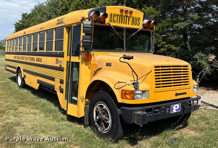 image for item ED4456 1997 International 3800 school bus