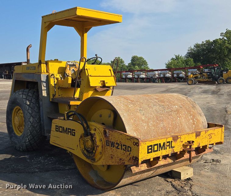 image for item EF1836 1987 Bomag BW213D single drum vibratory roller