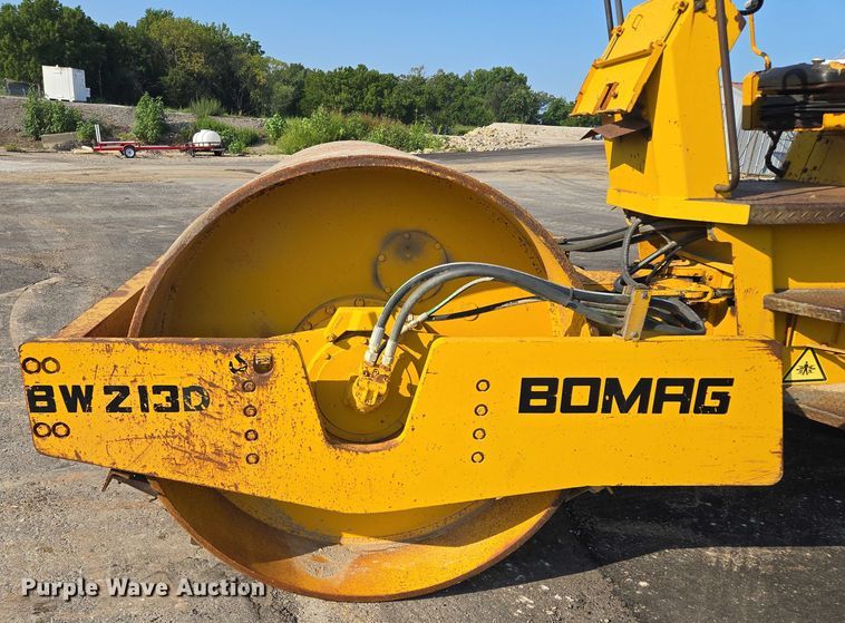 image for item EF1836 1987 Bomag BW213D single drum vibratory roller