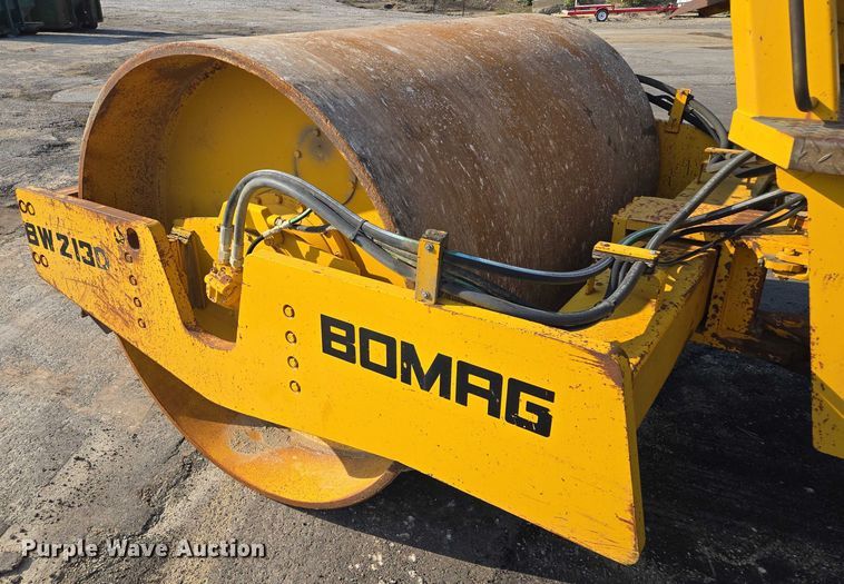 image for item EF1836 1987 Bomag BW213D single drum vibratory roller
