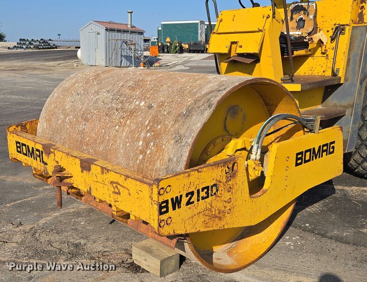 image for item EF1836 1987 Bomag BW213D single drum vibratory roller