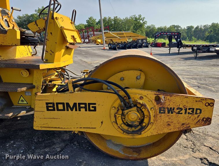 image for item EF1836 1987 Bomag BW213D single drum vibratory roller