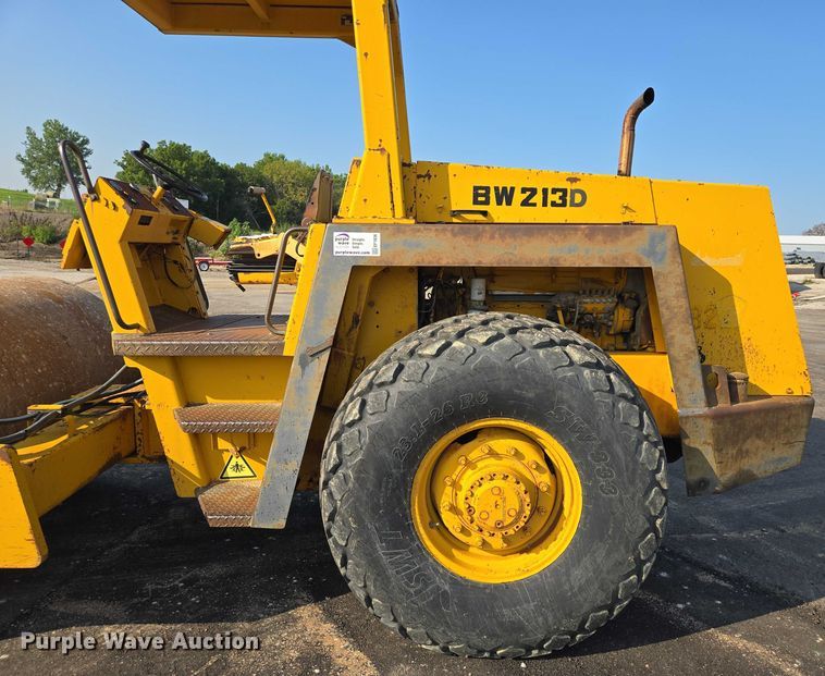 image for item EF1836 1987 Bomag BW213D single drum vibratory roller