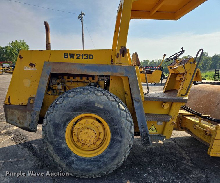 image for item EF1836 1987 Bomag BW213D single drum vibratory roller