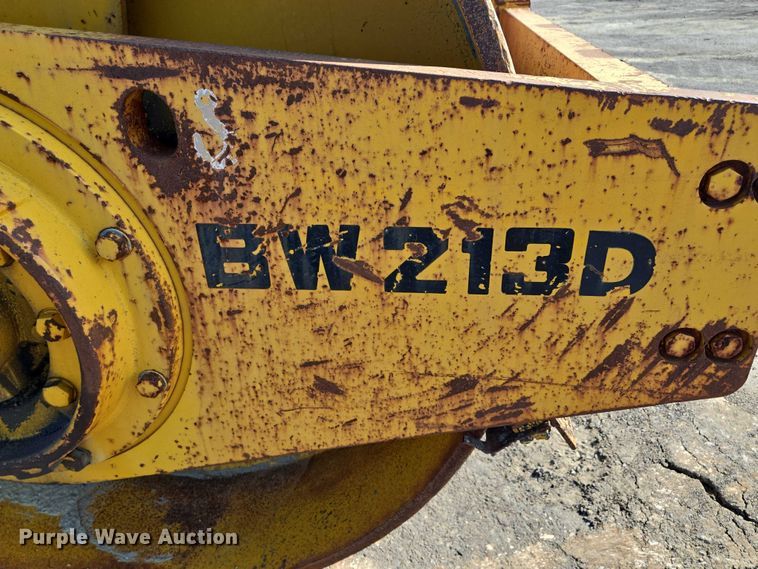 image for item EF1836 1987 Bomag BW213D single drum vibratory roller
