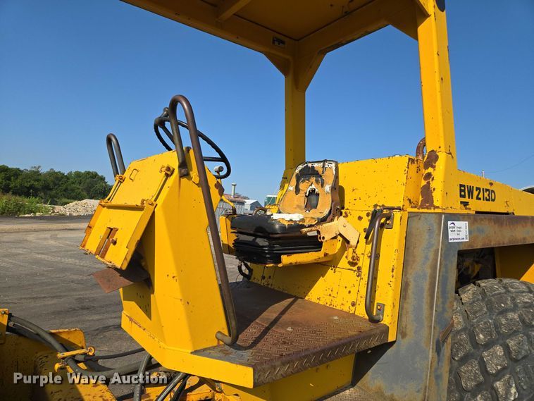 image for item EF1836 1987 Bomag BW213D single drum vibratory roller