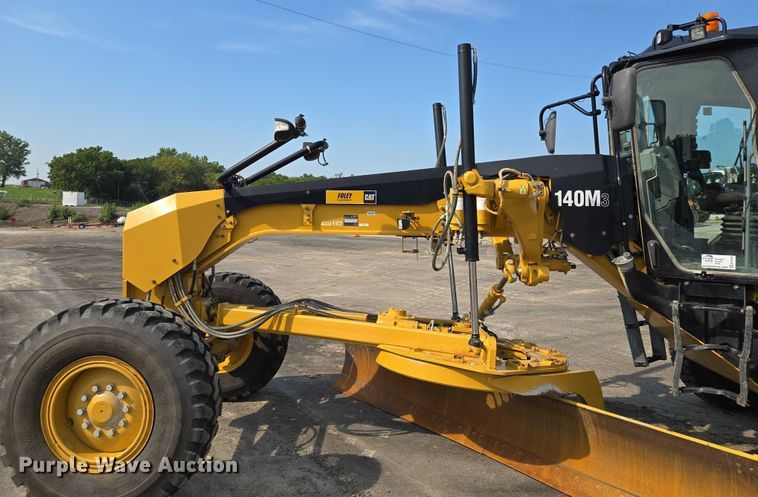 image for item EF1839 2018 Caterpillar 140M3 motor grader