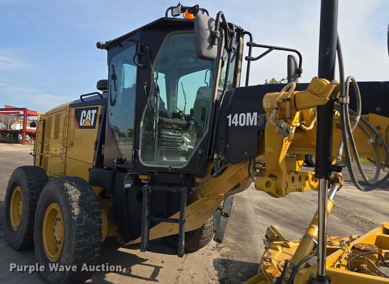 image for item EF1840 2018 Caterpillar 140M3 motor grader