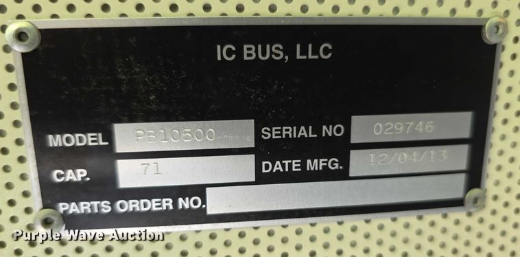 image for item EF3706 2015 IC Corporation CE school bus