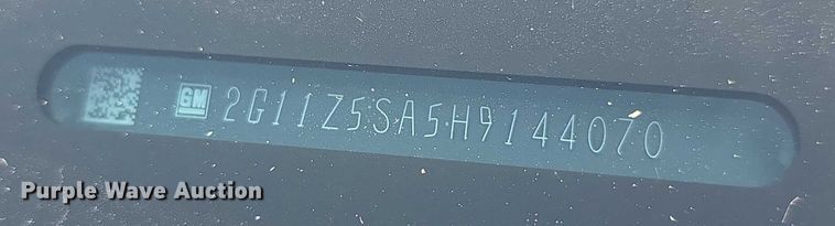 image for item EF3710 2017 Chevrolet Impala 