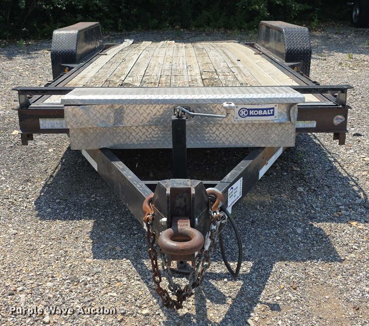 image for item EF3735 2019 Haul Rite Sure-trac  tilt deck equipment trailer