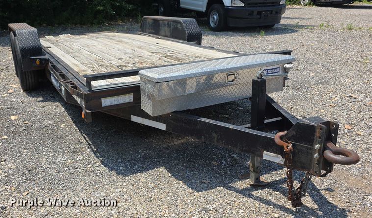 image for item EF3735 2019 Haul Rite Sure-trac  tilt deck equipment trailer