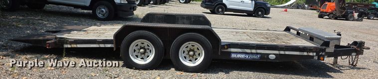 image for item EF3735 2019 Haul Rite Sure-trac  tilt deck equipment trailer