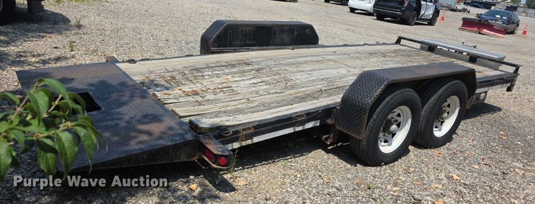 image for item EF3735 2019 Haul Rite Sure-trac  tilt deck equipment trailer