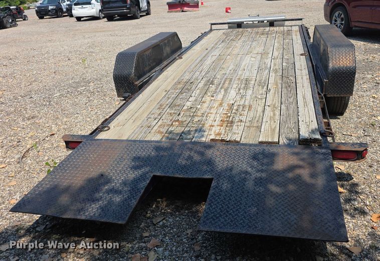 image for item EF3735 2019 Haul Rite Sure-trac  tilt deck equipment trailer
