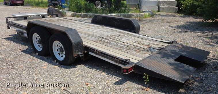 image for item EF3735 2019 Haul Rite Sure-trac  tilt deck equipment trailer